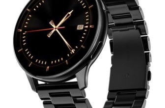 Noise Vortex Plus 1.46” AMOLED Display, AoD, BT Calling, Sleek Metal Finish, 7 Days Battery Life, All New OS with 100+ Watch Faces & Health Suite (Metal Black)