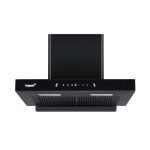 Livpure Fenix 60 cm | T-Shape Chimney | 1400 m³/hr Suction | Filterless | Touch & Gesture Control | Low Noise | 10 Years Motor + 2 Years Comprehensive Warranty | Black