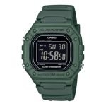 Casio Youth W-218H-3BVDF Digital Black Dial Unisex (D394)