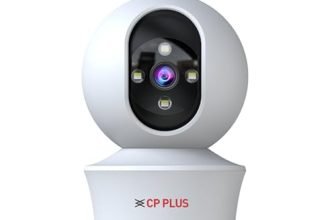 CP PLUS EZ-P34Q 3MP Smart Wi-Fi Security Camera | AI Human Detection | Cloud Recording | STQC Certified | Privacy Mode | Colour Night Vision | Motion Tracking | Google Home and Alexa Compatible