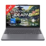 Lenovo IdeaPad Slim 3 Smartchoice (2026) Intel Core 5 315 AI PC (8GB RAM/512GB SSD/15.3″ (38.35cm)/WUXGA IPS/Windows 11/MSO 365 Basic+Office 2024/Backlit Keyboard/Grey/1.6Kg), 83RR00RPIN Laptop