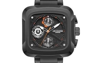 Lee Cooper Multifunction Gun Square Dial Men’s Watch – LC08013.060