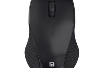 Portronics Toad 101 Wired Optical Mouse with 1200 DPI, Plug & Play, Hi-Optical Tracking, 1.25M Cable Length, 30Lakhs Click Life(Black)