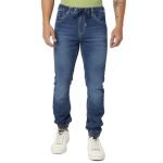 Spykar Men’s Regular Fit Mid Rise Casual Jeans