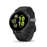Garmin Vivoactive® 5, Health & Fitness GPS Smartwatch, 42mm, Black | 24/7 Health Monitoring, Built-In Sports Apps, Sleep Coach, Body Battery™ Energy Monitoring, Workout Benefit & Recovery Time