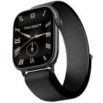 Fire-Boltt Ninja X Ring Smart Watch with 1.96” Large Display, Bluetooth Calling, Wireless Charging, AI Voice Assistant, 500+ Watch Faces, Health Suite, Smart Watch for Man & Woman – Black N