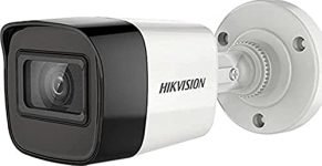 HIKVISION 2MP Outdoor Wired HD1080p with inbuilt Mic for Audio Recording DS-2CE16D0T-ITPFS + USEWELL BNC/DC, White