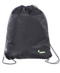 F Gear String V2 Black 11L Small Drawstring Bag for Unisex, Multi-Utility Bag for Sports/Gym/Yoga/College/Casual Backpack, Lightweight Water-Resistant, Gifts for Men, Women, Boys, Girls,Travel Bag.