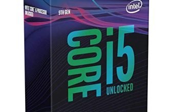Intel Core I5 9600K 9Th Gen 6 Cores Up to 4.6 Ghz Turbo Unlocked Lga1151 95W 9 M Cache Ddr4 Desktop Processor,LGA 1151
