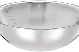 Amazon Brand – Solimo Stainless Steel Triply Tasla-Silver, 28cm