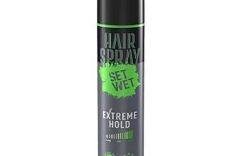 Set Wet Hair Spray 200ml| For Men & Women| Extreme, Long-lasting Hold| With Soy, Rice & Oat Protein| UV Protect| SLS & Paraben Free| Quick Styling| Non-Sticky| Natural Shine