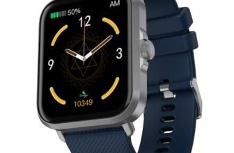 boAt Storm Infinity w/21 Days Extensive Battery Life, BT Calling, Huge 550mAh Battery, Fast Charge, 1.83” (4.6cm) Display, HR, SpO2 & Sleep Tracking, Smart Watch for Men & Women (Deep Blue)