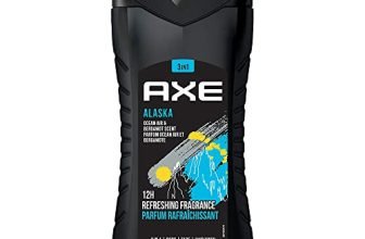 Axe Alaska 3 In 1 Body, Face & Hair Wash for Men, Long-Lasting Refreshing Ocean Air & Bergamot Fragrance for Up To 12hrs, Natural Origin Ingredients, Removes Odor & Bacteria, No Parabens, Dermatologically Tested, 250ml