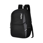 Safari Nudge Laptop Backpack for men & women, school bag for boys and girls, college bag, office bag, travel bag, 3 compartments, Bottle holder, Front pocket, Color Black
