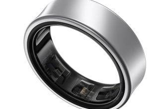 Samsung Galaxy Ring, with Smart AI, Size First W/Sizing Kit, No App Subscription, Fitness Monitor, Sleep Tracker, Up to 7-Day Battery, Size 14, Titanium Silver
