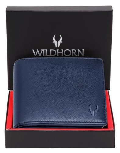 WildHorn RFID Protected Leather Wallet for Men