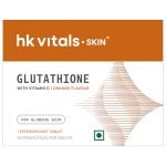 hk vitals Glutathione, Orange, 1 Effervescent Tablet (Sample Pack) | L-Glutathione with Vitamin C & E | For Skin Glow & Hydration