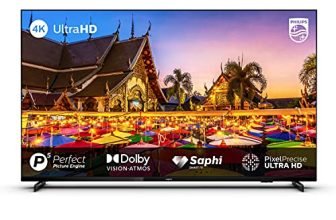 Philips 58PUT7605/94 146 cm (58 inches) 4K Ultra HD LED Smart TV With Dolby Atmos, Wifi Connectivity & P5 Perfect Picture Engine (Black)