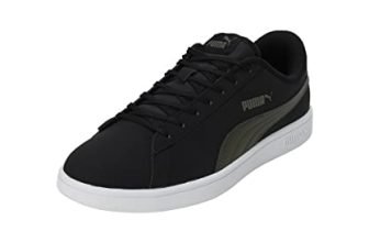 Puma Unisex-Adult Smash V2 Buck Black-Forest Night Sneaker – 11 UK (39571201)