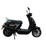 Green Vista Low Speed Electric Scooter Non RTO 80 Km Range Red with Portable Charger (Black, 60 KM)