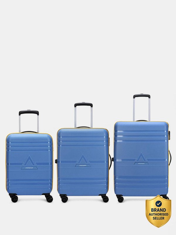 Kamiliant by American Tourister (Small 55 Cm | Medium 68 Cm | Large 79 Cm)Combination Lock – Triprism Cabin & Check-in Set 4 Wheels – 30 inch