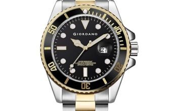 Giordano Analog Wrist Watch for Men Stylish Metal Strap with Water Resistant 3 Hand Mechanism Watch GD-50006
