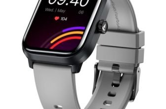 boAt Storm Blaze Smartwatch in Premium Metal Finish with Advanced BT Calling, Functional Crown, 1.83” (4.64 cm) HD Display, IP68 Waterproof, HR, Sleep, Stress & SPO₂ Tracking, SOS (Cool Grey)