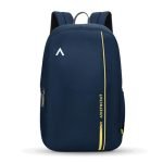 Aristocrat Nova 15L Laptop Backpack (15.6″), 2 Compartments, Dark Blue | Side Pockets, Premium Fabric & Zipper, Padded Straps, Travel/ Casual/ Office/College Bag, Unisex, 1-Yr Global Warranty