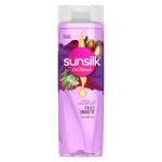 Sunsilk Argan Oil & Rosemary Frizz Smooth Oil Blends Shampoo | for Frizzy Hair | with No Added Parabens | 370 ML