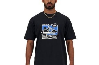 new balance Men’s Sport Essentials AD T-Shirt,Black,S