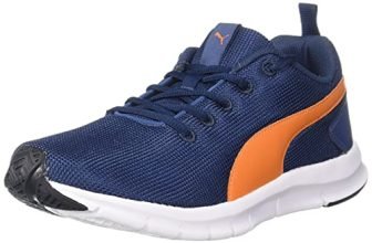 PUMA Men Flex Bar IDP Dark Denim-Jaffa Orang 6 UK