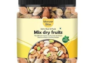 MarwarBites Premium Mixed Dry Fruits 1kg | Almonds, Cashews, Raisins & Pistachios | Crunchy & Naturally Delicious | Healthy Dry Fruit Snack