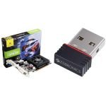 ZEBRONICS Gt610 2Gd3 with Pcie 2.0,Multiconnectivity Hdmi Dvi Vga,High Efficiency,Heatsink with Fan.