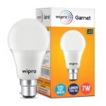 wipro Garnet N70001 B22 7-Watt Led Bulb (Cool Day Light)