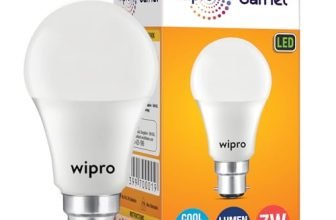 wipro Garnet N70001 B22 7-Watt Led Bulb (Cool Day Light)