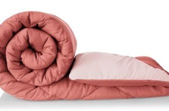 BSB HOME 220 GSM Solid Plain Reversible Summer Microfiber AC Comforter/Duvet| All Season Single Size 3 Layered Quilted Blanket for Single Bed (220 cm x 152 cm, Candy Pink)