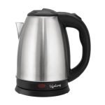 Lifelong ISI Certified Electric Kettle 1.5L with Stainless Steel Body,1500 W Easy and Fast Boiling of Water for Instant Noodles, Soup, Tea etc. (1 Year Manufacturer’s Warranty, Silver, LLEK23)