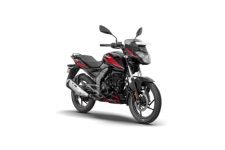 Bajaj Pulsar 125 Single Seat Ebony Black Red Decal Ex-Showroom Booking