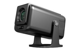 Punnkk Lumi Pro Fully Automatic Native 1080P Android 13, WiFi 6 & BT 5, Screen Mirroring Smart Projector, Auto Focus & Auto 4D Keystone, 4X Brighter, 4K HDR Support, 180 Degree Rotation 2 GB/16 GB