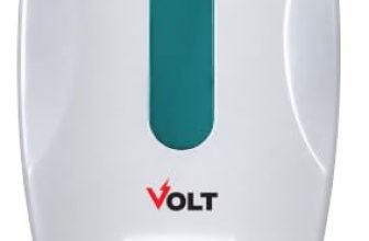 Khaitan Volt 5.5 Litre Instant Water Heater (Geyser) | 3kW, 6.5 Bar High Pressure Resistance | SS-304 Stainless Steel Leak-Proof Tank | 2 Years Product & 5 Years Tank Warranty (White/Teal)