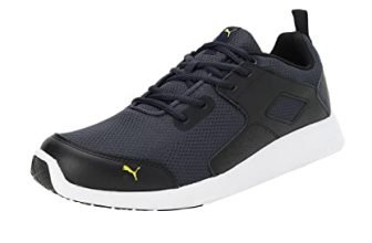 Puma Mens Impel Persian Blue-Black-Spectra Yellow-Black Sneaker – 8UK (39133804)