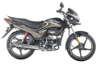 Hero MotoCorp Passion+ i3S Drum Black Brown Stripes Booking for Ex-Showroom Price