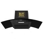 Faber Iris 90cm 1500m3/hr BLDC Autoclean Chimney|Black Matt Filterless|Oil Collector|Touch & Gesture Control|9 Speed Control|LED|8yrs on Motor,2Yrs Comprehensive warranty|HOOD IRIS BLDC FL HC BK IN 90
