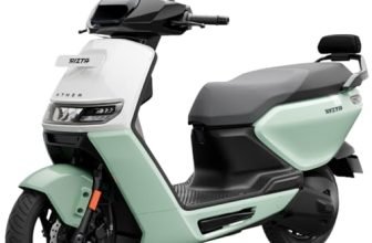 Ather Rizta Z 161 KM IDC Electric Scooter with Ather Stack PRO in Cardamom Green Duo booking for Ex-Showroom