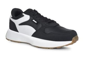 Bata Men Casual Lace-Up Sneaker – Black 10 (UK)