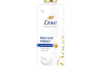 Dove Intense Repair Shampoo 340 ml || Repairs Dry and Damaged Hair || Strengthening Shampoo for Smooth & Strong Hair