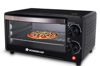 Wonderchef Oven Toaster Griller (OTG) 10L | Black | 2 Years Warranty