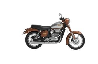 JAWA 350 SW DC Chrome Mystic Orange Motorcycle, 334 cc, 6 Speed, Dual Channel ABS | Booking for Ex-Showroom Price