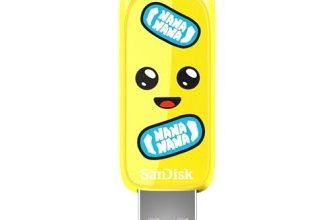 SanDisk Peely Edition USB – Fortnite, 64GB, Up to 130MB/s, 5Y Warranty