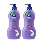 Parachute Advansed Deep Nourish Body Lotion for Women & Men, Dry Skin, 400ml | Pure Coconut Milk, 100% Natural, 72h Moisturisation (Pack of 2)